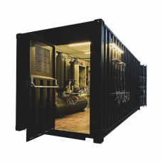 Станция генерации кислорода и заполнения баллонов Euromed MP25 (180 л/мин) контейнерное исполнение